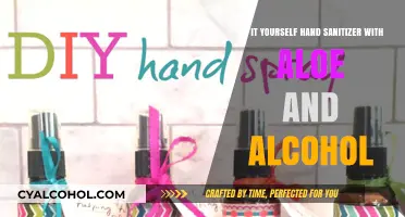 Hand Sanitizer: Make Your Own with Aloe and Alcohol