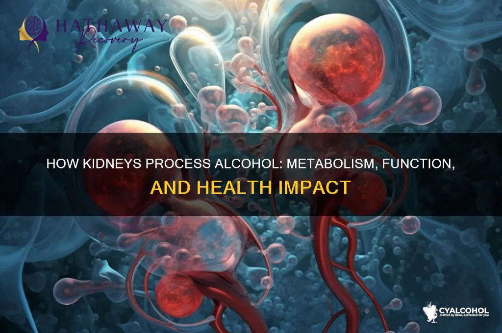 do kidneys metabolize alcohol