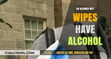 Kleenex Wet Wipes Alcohol Content: What You Need to Know