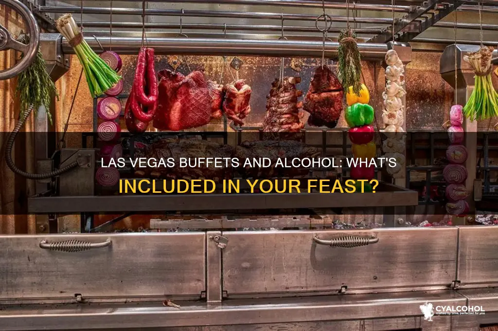 do las vegas buffets include alcohol