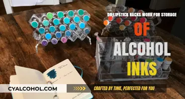Lipstick Racks: Efficient Alcohol Ink Storage Solution?