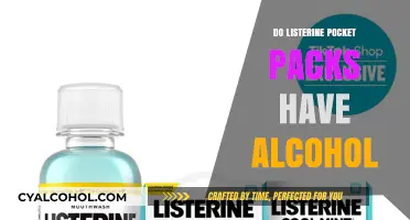 Listerine Pocket Packs Alcohol Content: What You Need to Know