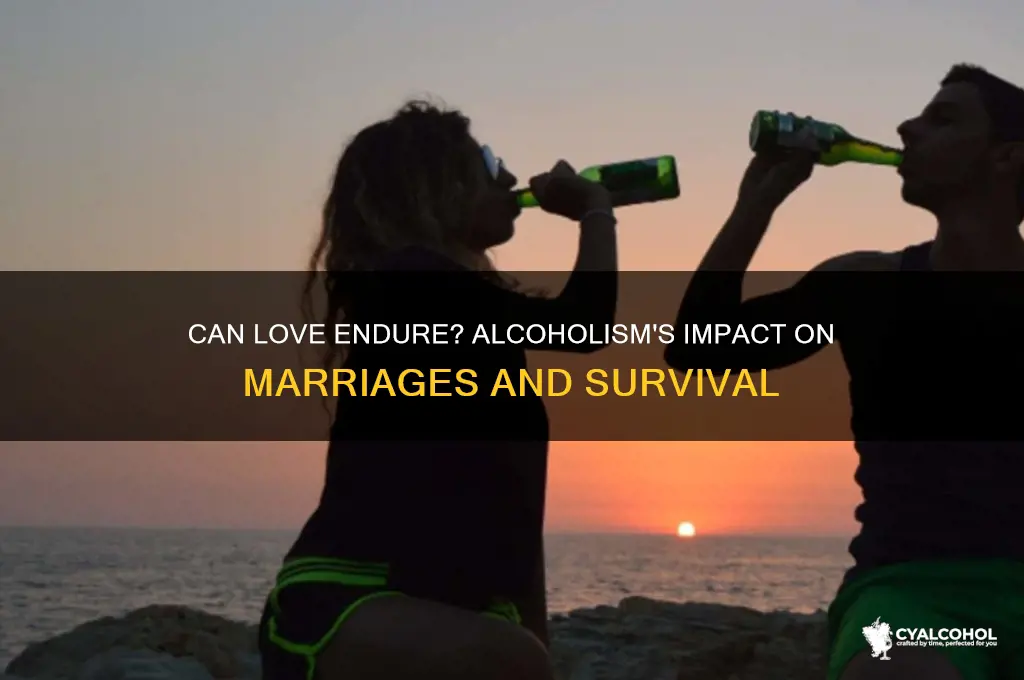 do marriages survive alcoholism