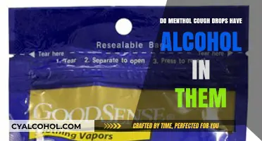 Do Menthol Cough Drops Contain Alcohol? Uncovering the Ingredients