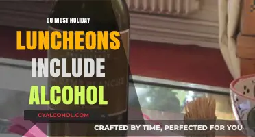 Holiday Luncheons and Alcohol: Common Practice or Rare Exception?
