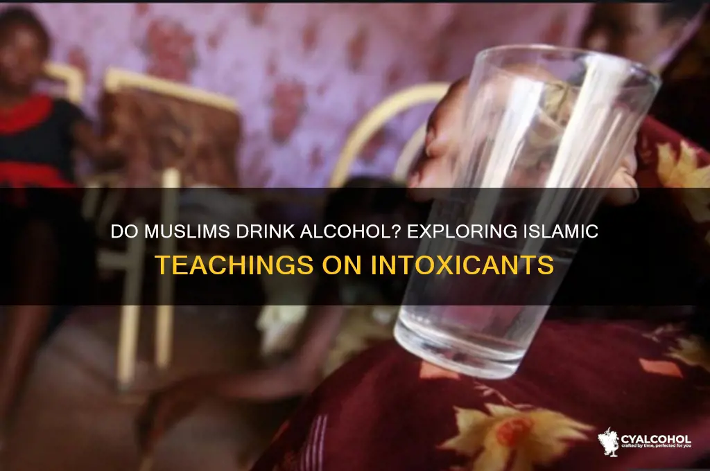do muslims consume alcohol