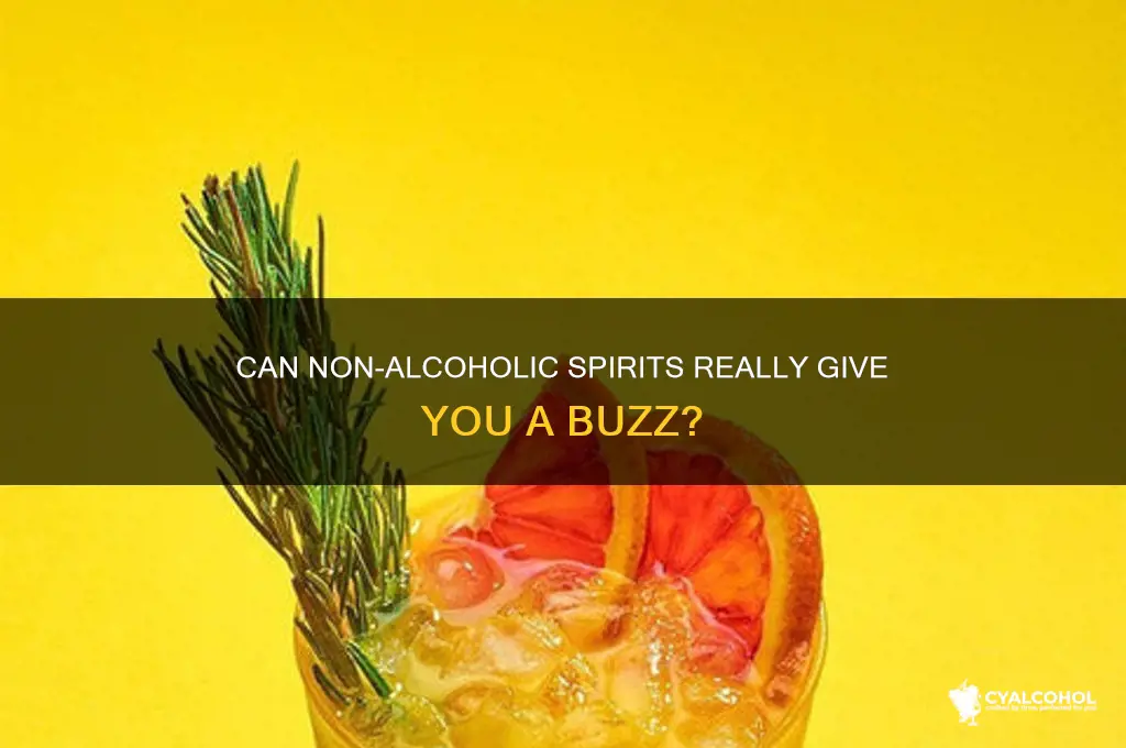 do non alcoholic spirits give you a buzz