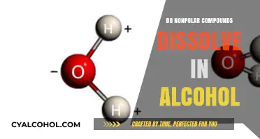 Do Nonpolar Compounds Dissolve in Alcohol? Exploring Solubility Rules