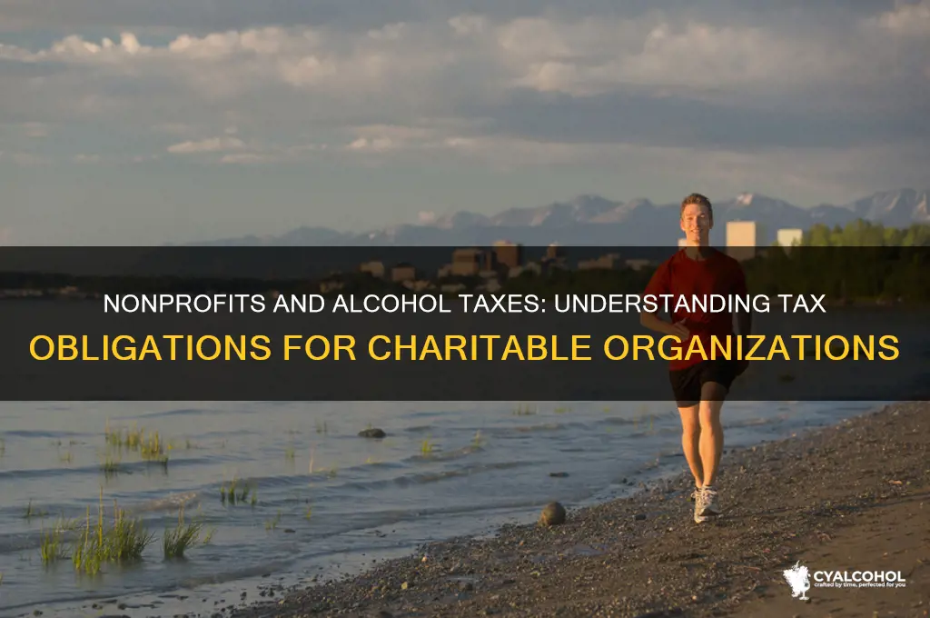 do nonprofits pay taxes on alcohol