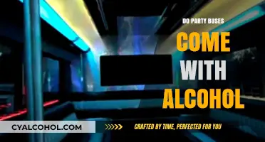 Party Buses and Alcohol: What’s Included in Your Rental?