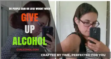 Giving Up Alcohol: Weight Loss or Gain?