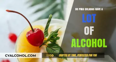 Pina Colada Alcohol Content: How Strong is Your Tropical Drink?