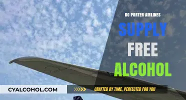 Does Porter Airlines Offer Complimentary Alcohol on Flights?