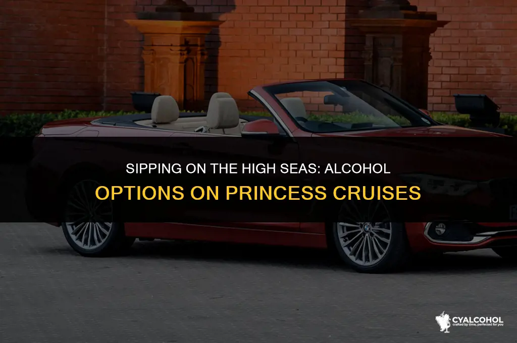 do princess cruises include alcohol