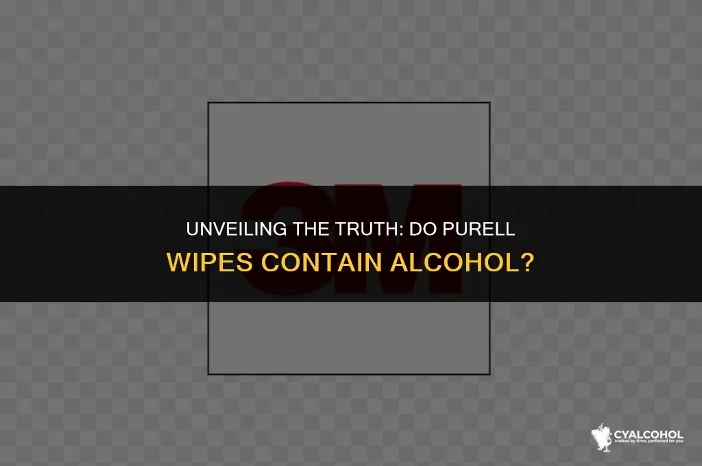 do purell wipes have alcohol
