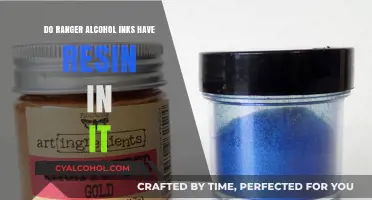 Do Ranger Alcohol Inks Contain Resin? Unveiling the Ingredients