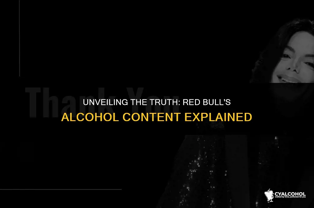 do red bull has alcohol