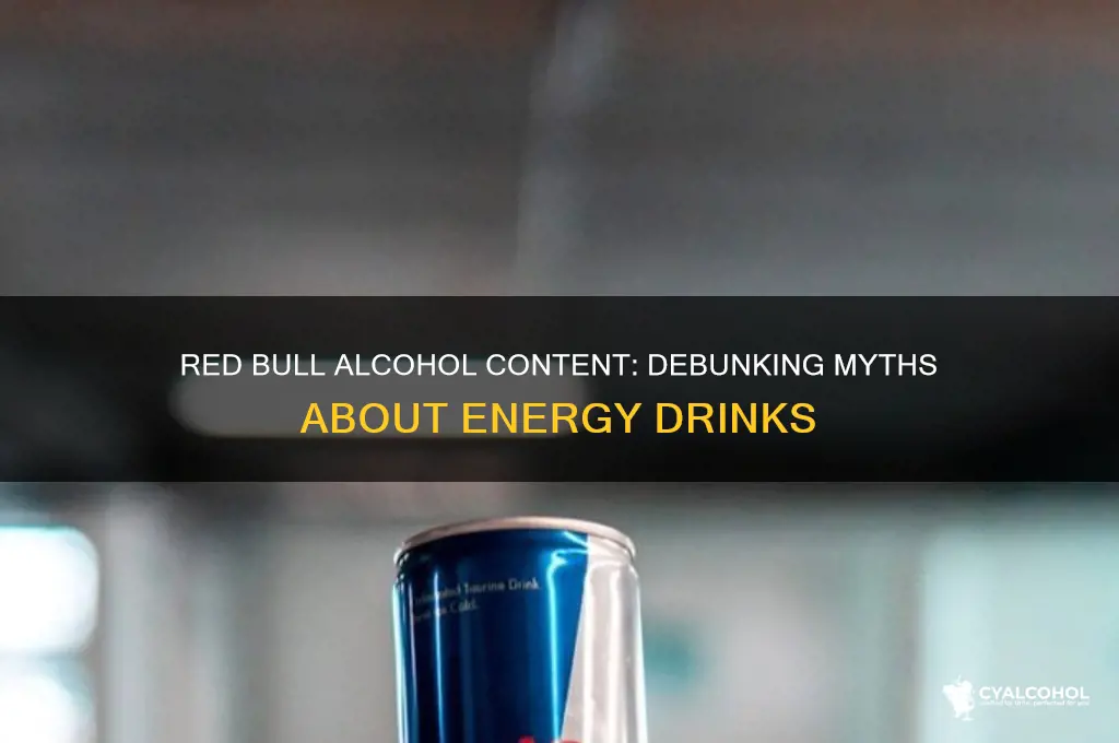 do redbulls have alcohol