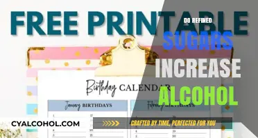 Unveiling the Connection: Refined Sugars and Alcohol Consumption