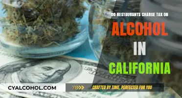 California Alcohol Tax: What Restaurants Charge on Drinks