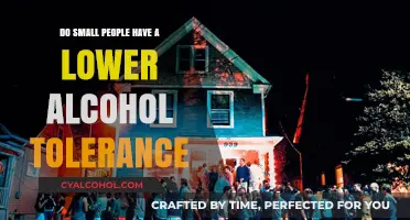 Small Stature, Big Question: Alcohol Tolerance and Body Size Explained