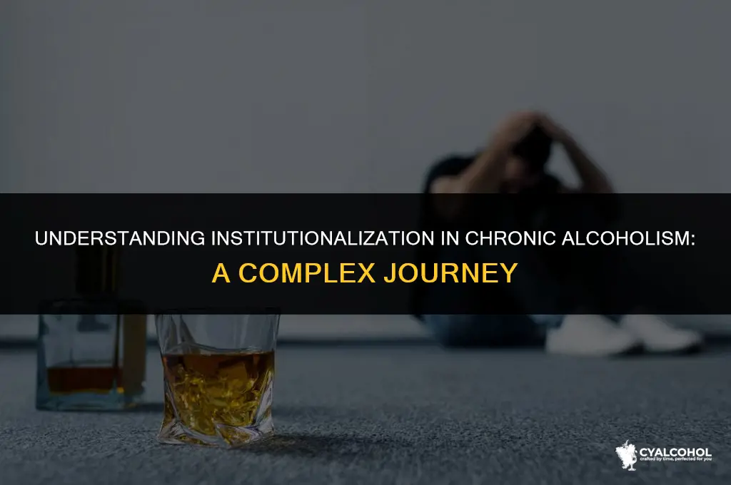 do some alcoholics become institutionalized