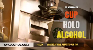 Sipping Secrets: Can Starbucks Cups Really Hold Alcohol?