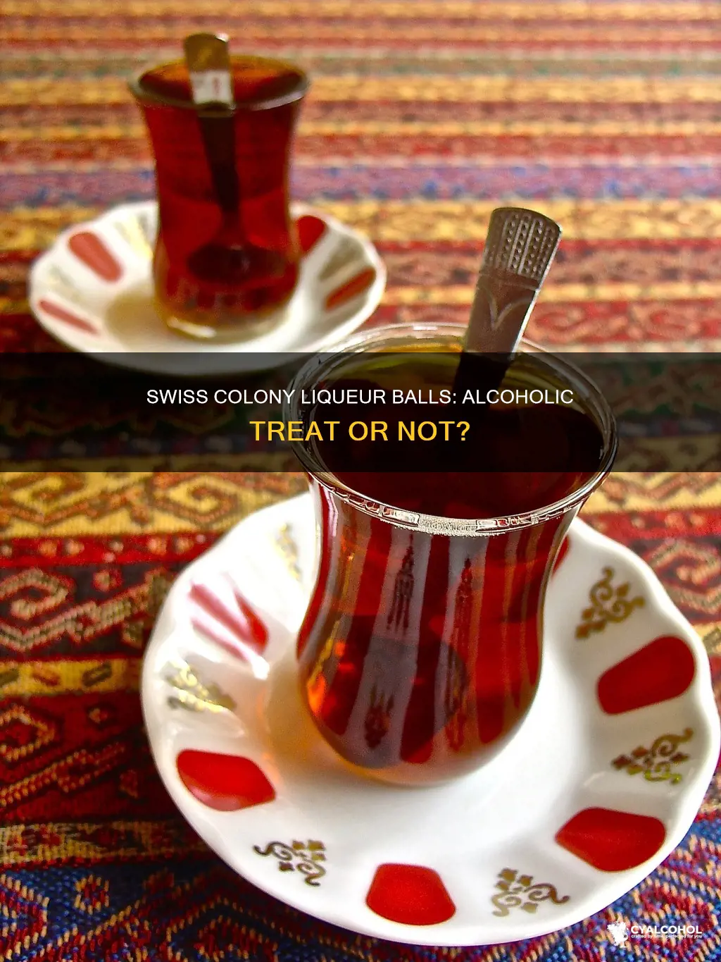 do swiss colony liqueur balls have alcohol in them