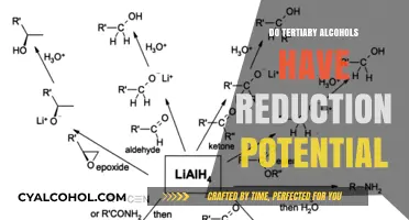 Exploring Tertiary Alcohols: Reduction Potential and Chemical Behavior Insights