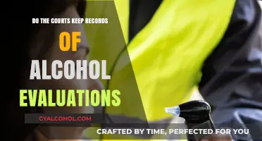 Do Courts Maintain Records of Alcohol Evaluations? A Legal Overview
