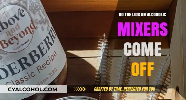 Can You Remove Lids from Alcoholic Mixers? A Quick Guide