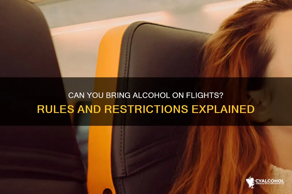 do they allow alcohol on planes
