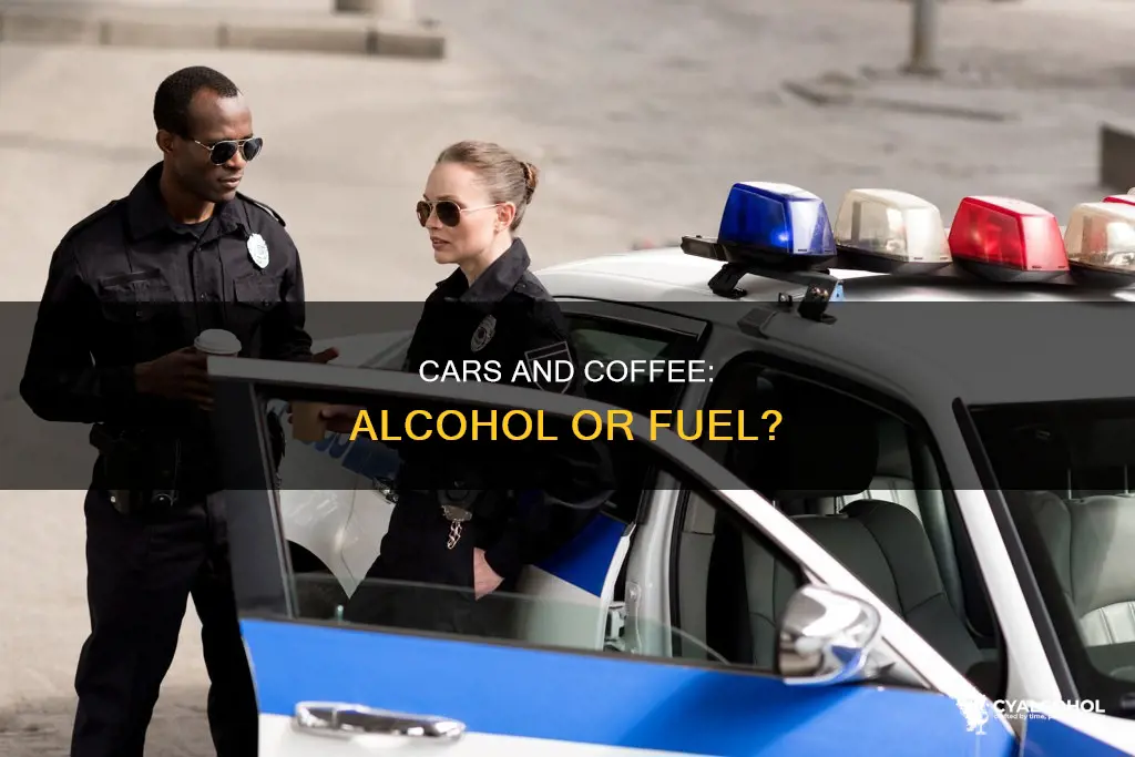 do they have alcohol at cars and coffee events