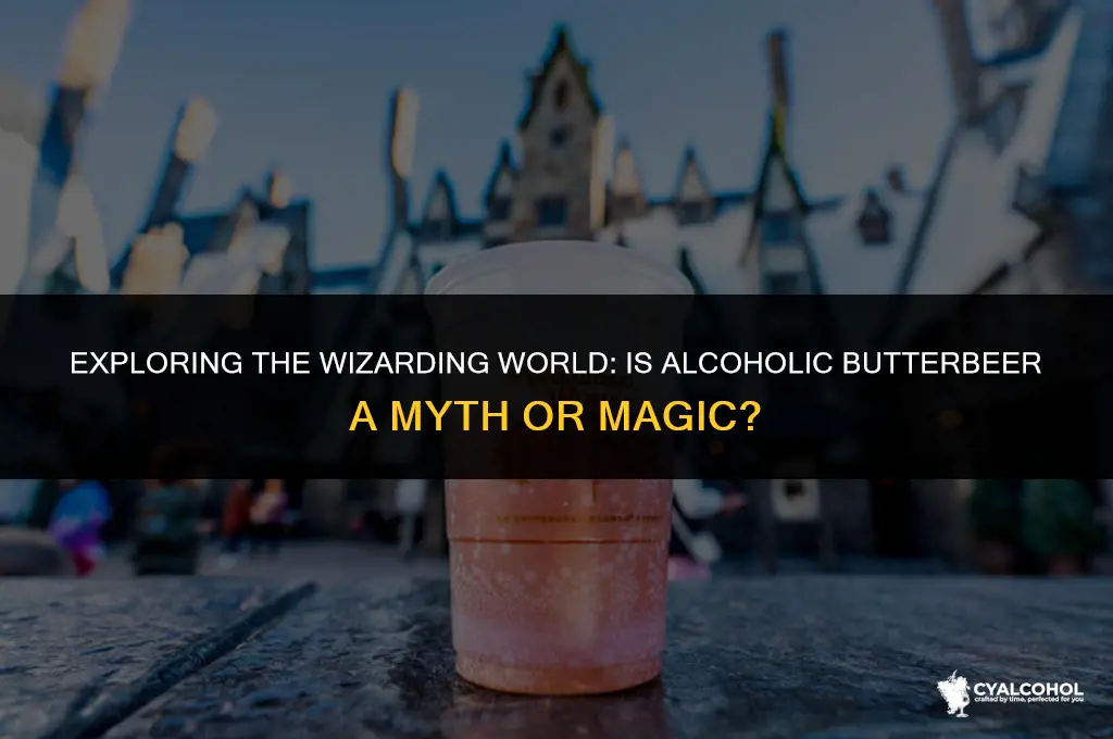 do they have alcoholic butterbeer