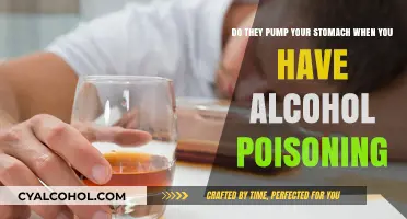 Alcohol Poisoning: Stomach Pumping as a Last Resort
