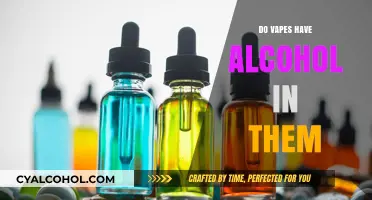 Do Vapes Contain Alcohol? Unraveling the Ingredients in E-Liquids