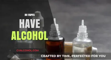 Do Vapes Contain Alcohol? Unraveling the Ingredients in E-Liquids