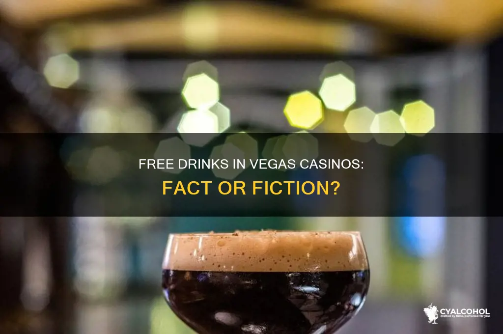 do vegas casinos give free alcohol