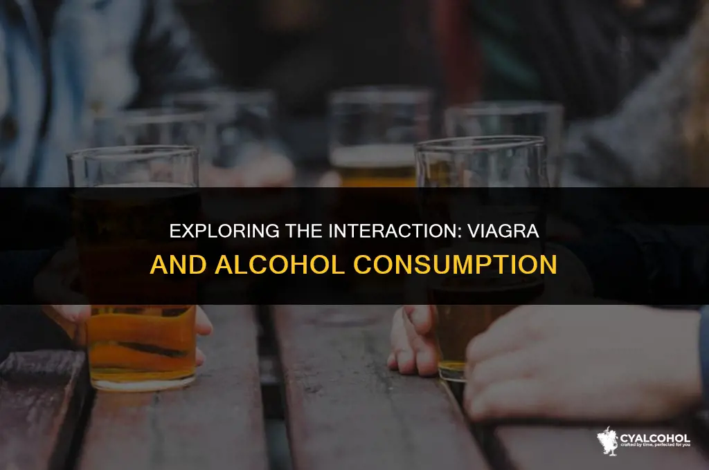 do viagra work with alcohol