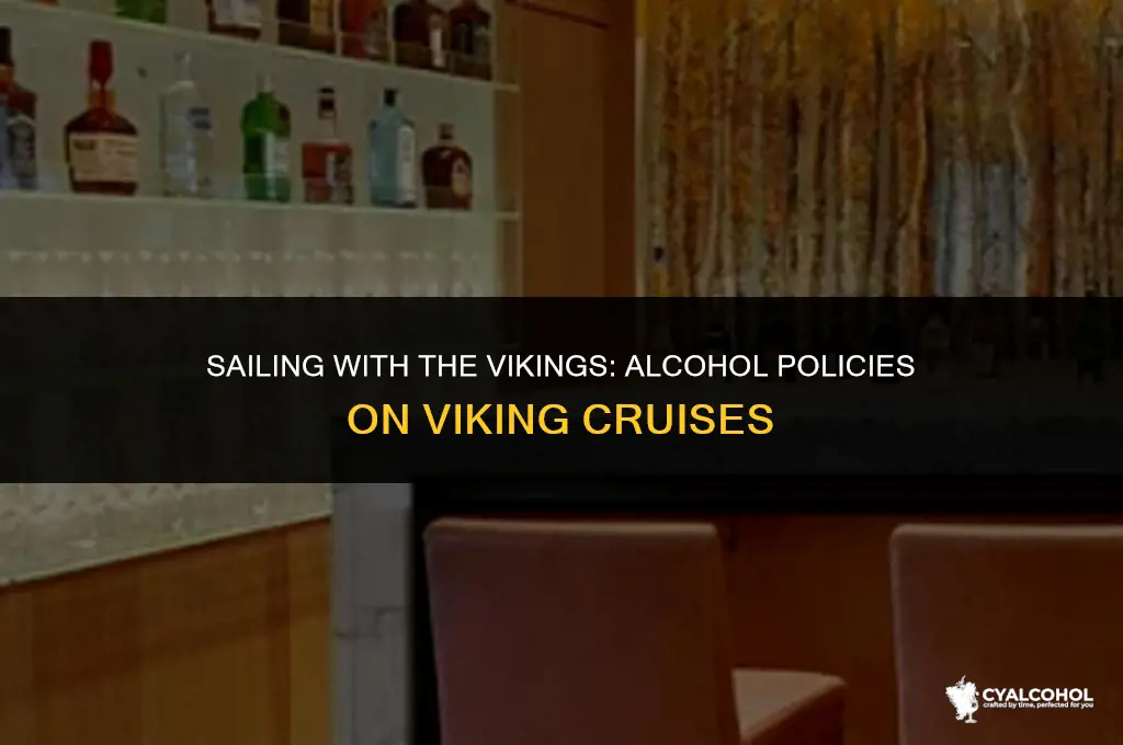 do viking cruises include alcohol