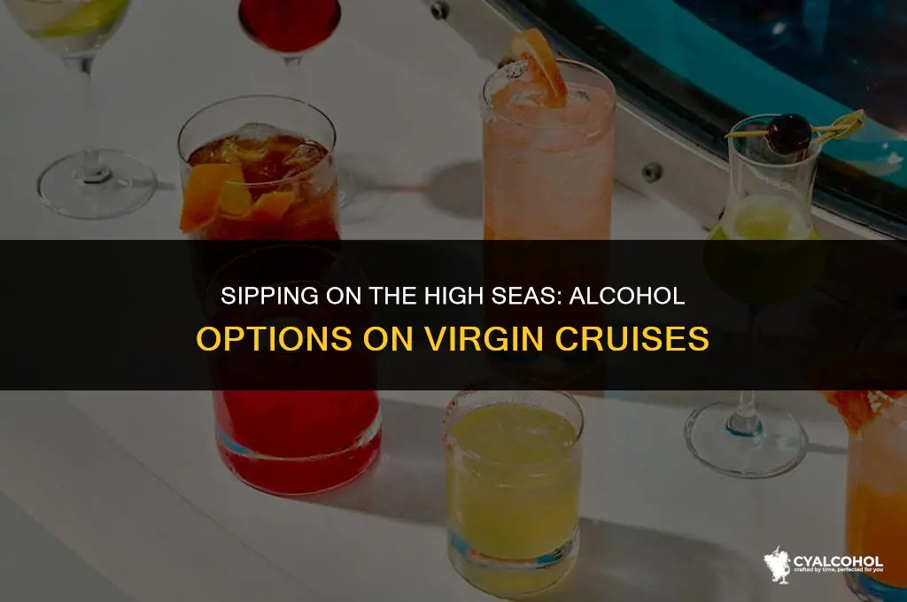 do virgin cruises include alcohol