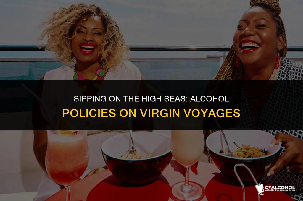 do virgin voyages include alcohol
