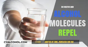 Do Water and Alcohol Molecules Repel Each Other? Exploring the Science