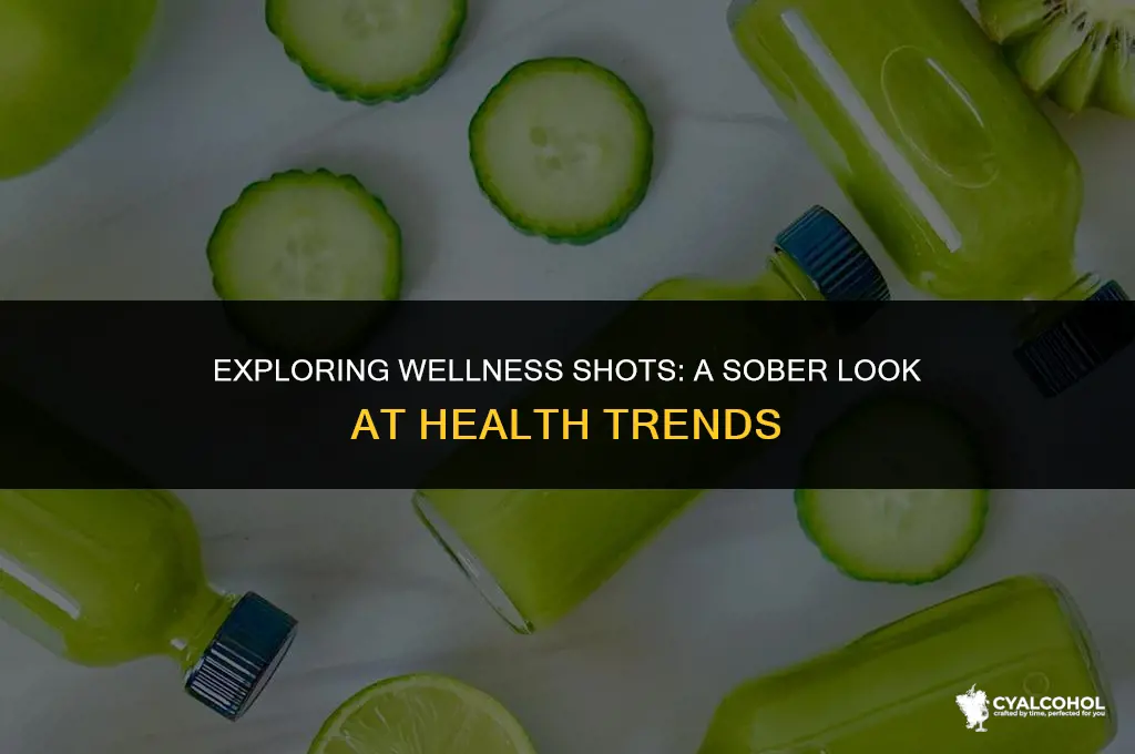 do wellness shots have alcohol