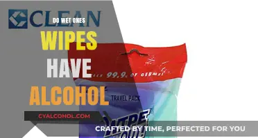 Do Wet Ones Wipes Contain Alcohol? A Detailed Ingredient Breakdown