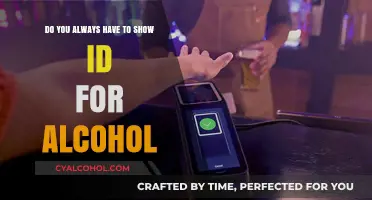 Showing ID for Alcohol: When and Where?