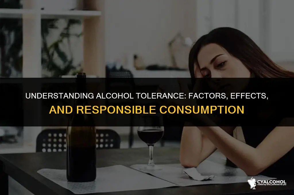 do you build alcohol tolerance