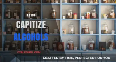 Capitalizing Alcohols: Grammar Rules for Drinks and Chemistry Terms