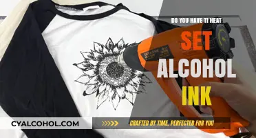 Do You Need to Heat Set Alcohol Ink? Essential Tips Revealed
