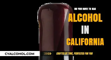 California Alcohol Packing Rules: Must You Bag Your Booze?